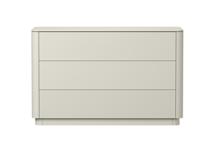 Мебель Ellipsefurniture Комод Tammi 3 ящика ширина 120 см (молочный) арт. TM010203020101