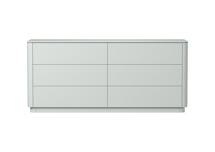 Мебель Ellipsefurniture Комод Tammi 6 ящиков ширина 170 см (светло-серый) арт. TM010204040101