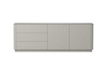 Мебель Ellipsefurniture Тумба Tammi 3 ящика 2 двери L (серо-бежевый) арт. TM010202080101