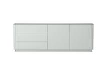 Мебель Ellipsefurniture Тумба Tammi 3 ящика 2 двери L (светло-серый) арт. TM010204080101