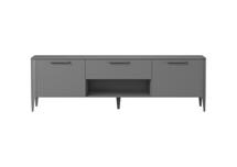 Мебель Ellipsefurniture Тумба Type oak под ТВ ширина 180 см (серый) арт. TY010203270101