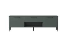 Мебель Ellipsefurniture Тумба Type oak под ТВ ширина 180 см (темно-серый) арт. TY010207270101