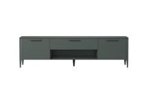 Мебель Ellipsefurniture Тумба Type oak под ТВ ширина 200 см (темно-серый) арт. TY010207280101