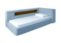 Мебель Ellipsefurniture Кровать Cube c нишей L (голубой) арт. SF01105501301