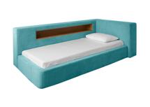 Мебель Ellipsefurniture Кровать Cube c нишей L (бирюзовый) арт. SF01105502401