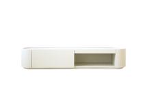 Мебель Ellipsefurniture Тумба Lagom под ТВ 1 ящик 1 полка ширина 140 см (молочный) арт. LG01370200220