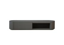 Мебель Ellipsefurniture Тумба Lagom под ТВ 1 ящик 1 полка ширина 140 см (серый) арт. LG01370200520