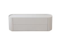Мебель Ellipsefurniture Тумба Lagom под ТВ 2 ящика ширина 140 см (дымка) арт. LG01400213520