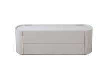 Мебель Ellipsefurniture Тумба Lagom под ТВ 2 ящика ширина 140 см (светло-серый) арт. LG01400209920