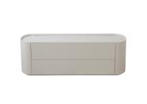 Мебель Ellipsefurniture Тумба Lagom под ТВ 2 ящика ширина 140 см (серо-бежевый) арт. LG01400210020