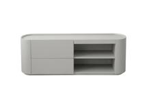 Мебель Ellipsefurniture Тумба Lagom под ТВ 2 ящика 2 полки ширина 140 см (светло-серый) арт. LG01380209920