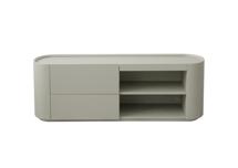 Мебель Ellipsefurniture Тумба Lagom под ТВ 2 ящика 2 полки ширина 140 см (серо-бежевый) арт. LG01380210020