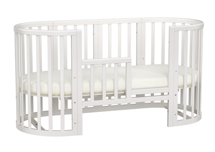Мебель Ellipsefurniture Бортик-ограничитель для кроватки Ellipsebed 165 см (белый) арт. EBMPBL01991099
