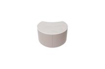 Мебель Ellipsefurniture Столик Moon S, D 43 см высота 25 см (камень LC, бежевый) арт. LG01366603802