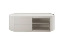 Мебель Ellipsefurniture Тумба Lagom под ТВ 2 ящика 2 полки ширина 140 см (дымка) арт. LG01380213520