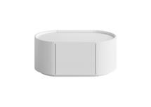 Мебель Ellipsefurniture Тумба прикроватная Lagom 1 ящик ширина 60 см (белый) арт. LG01420200122