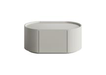 Мебель Ellipsefurniture Тумба прикроватная Lagom 1 ящик ширина 60 см (серо-бежевый) арт. LG01420210022