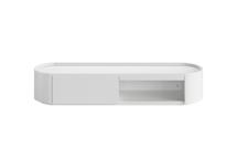 Мебель Ellipsefurniture Тумба Lagom под ТВ 1 ящик 1 полка ширина 140 см (белый) арт. LG01370200120
