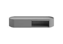 Мебель Ellipsefurniture Тумба Lagom под ТВ 1 ящик 1 полка ширина 140 см (серый) арт. LG01370200520