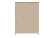 Мебель Ellipsefurniture Шкаф Fjord 3-х створчатый (белый) арт. FJ010101020101