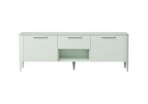 Мебель Ellipsefurniture Тумба Type oak под ТВ ширина 160 см (белый) арт. TY010202260101