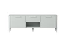 Мебель Ellipsefurniture Тумба Type oak под ТВ ширина 160 см (светло-серый) арт. TY010204260101