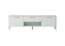 Мебель Ellipsefurniture Тумба Type oak под ТВ ширина 180 см (белый) арт. TY010202270101