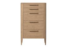 Мебель Ellipsefurniture Комод Type oak высокии? 5 ящиков (натуральный дуб) арт. TY010201110101