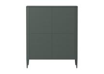 Мебель Ellipsefurniture Шкаф Type oak 4 двери (темно-серый) арт. TY010207320101