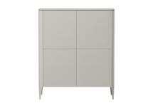 Мебель Ellipsefurniture Шкаф Type oak 4 двери (серо-бежевый) арт. TY010205320101