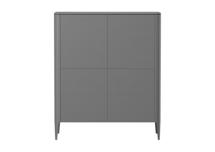 Мебель Ellipsefurniture Шкаф Type oak 4 двери (серый) арт. TY010203320101