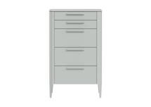 Мебель Ellipsefurniture Комод Type высокии? 5 ящиков (светло-серый) арт. TY010302110101