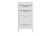 Мебель Ellipsefurniture Комод Type высокии? 7 ящиков (белый) арт. TY010301120101