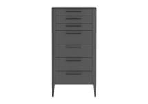 Мебель Ellipsefurniture Комод Type высокии? 7 ящиков (темно-серый) арт. TY010306120101