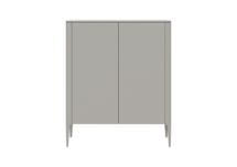 Мебель Ellipsefurniture Шкаф Type 2 двери низкий (серо-бежевый) арт. TY010304400101