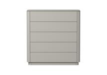 Мебель Ellipsefurniture Комод Tammi 5 ящиков ширина 100 см (серо-бежевый) арт. TM010202210101