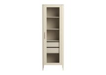 Мебель Ellipsefurniture Витрина Type oak стеклянная высота 200 см R (дымка) арт. ZN-399575