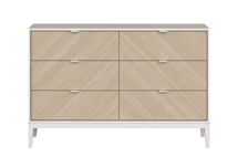 Мебель Ellipsefurniture Комод Fjord 6 ящиков (белый) арт. FJ010101040101