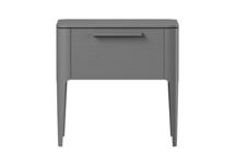Мебель Ellipsefurniture Тумба прикроватная Type oak 1 ящик (серый) арт. TY010203290101