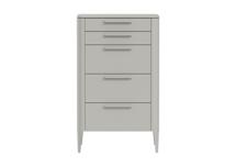 Мебель Ellipsefurniture Комод Type высокии? 5 ящиков (серо-бежевый) арт. TY010304110101
