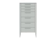 Мебель Ellipsefurniture Комод Type высокии? 7 ящиков (светло-серый) арт. TY010302120101