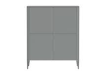 Мебель Ellipsefurniture Шкаф Type 4 двери (серый) арт. TY010303340101