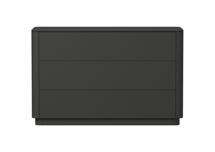 Мебель Ellipsefurniture Комод Tammi 3 ящика ширина 120 см (черный) арт. TM010206020101