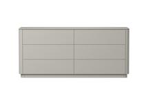 Мебель Ellipsefurniture Комод Tammi 6 ящиков ширина 170 см (серо-бежевый) арт. TM010202040101