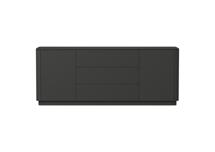 Мебель Ellipsefurniture Тумба Tammi 2 двери 3 ящика (черный) арт. TM010206060101