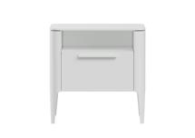 Мебель Ellipsefurniture Тумба прикроватная Type 1 полка 1 ящик ширина 50 см (белый) арт. TY010301430101