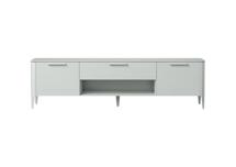 Мебель Ellipsefurniture Тумба Type oak под ТВ ширина 200 см (светло-серый) арт. TY010204280101