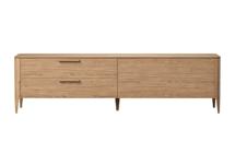 Мебель Ellipsefurniture Тумба Type oak под ТВ 2 ящика откидная дверь (натуральный дуб) арт. TY010201250101