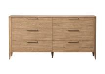 Мебель Ellipsefurniture Комод Type oak 6 ящиков ширина 170 см (натуральный дуб) арт. TY010201100101