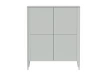 Мебель Ellipsefurniture Шкаф Type 4 двери (светло-серый) арт. TY010302340101